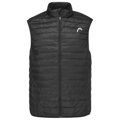 Head Sport Vest Club Lightweight (Stand-up Collar, 100% Polyester) black Men's