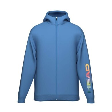 Head Rally Hoodie Full-Zip (Mixed Fabric) blue Boys