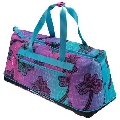 Head Tennis Bag Tour Duffle Bag L Palm Tree Crew Edition (large main compartment, racket compartment) blue/purple