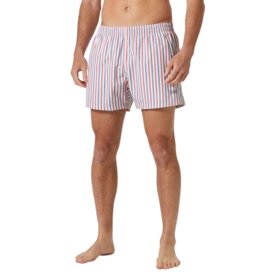 Helly Hansen Newport Swim Trunk - white/red Men's