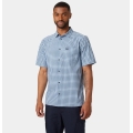 Helly Hansen Short Sleeve Shirt Fjord QD 2.0 (comfortable fit) navy blue Men's