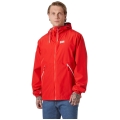 Helly Hansen Sandoy Rain Jacket (2-layer, waterproof) red men's