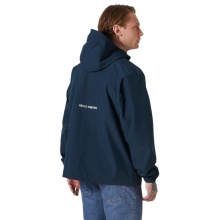Helly Hansen Sandoy Rain Jacket (2-layer, waterproof) navy blue men's