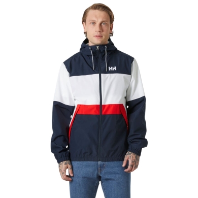Helly Hansen Koster Rain Jacket (waterproof) navy blue/white men's