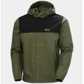 Helly Hansen hiking jacket/rain jacket Vancouver (waterproof, breathable) dark green men