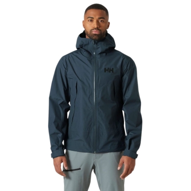 Helly Hansen Softshell Jacket Verglas Infinity 2.0 (3-layer, waterproof, breathable) navy blue men's