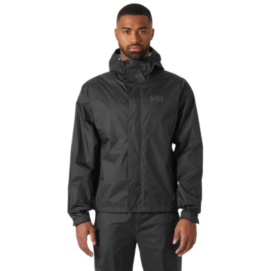 Helly Hansen Loke 2.0 Softshell Jacket (lightweight, waterproof, windproof, breathable) black men's