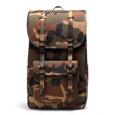 Herschel Everyday Backpack Little America™ - camo green/brown 30 litres