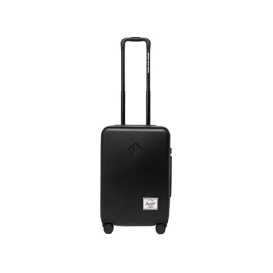 Herschel Travel Heritage™ Hardshell Large Carry-On Luggage (42 Litres, with Wheels) - black