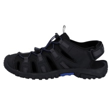 Hi-Tec Cove Sport Sandal (Quick-lacing system with Velcro) black/grey/indigo men's