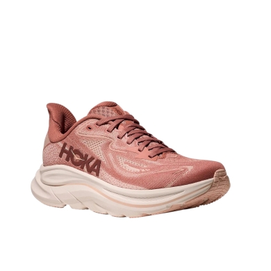 Hoka running shoes Clifton 10 (cushioning) blush pink ladies