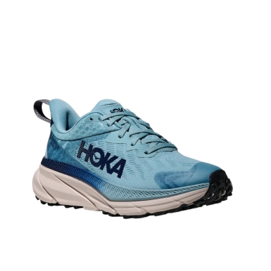 Hoka Trail Running Shoes Challenger 7 GTX (waterproof) blue ladies