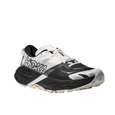 Hoka Trail Running Shoes Speedgoat 7 black/white men's