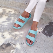 Holster Sandal Sundreamer Slide light blue ladies