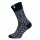 HomeOfSocks Wool Socks Scandinavian Finland navy blue - 1 Pair