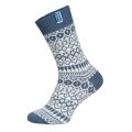 HomeOfSocks Wool Sock Scandinavian Flag Iceland Light Blue - 1 Pair