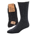 HomeOfSocks Wool Socks 100% Virgin Wool grey - 1 Pair