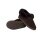 HomeOfSocks Slippers Crete House Shoe (Sheepskin) Dark Brown Ladies/Men
