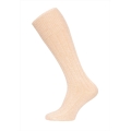 HomeOfSocks Knee Socks Luxurious (Merino Wool and Cashmere) beige - 1 Pair