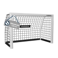 Hudora Football Goal Advanced 120 (high quality, durable, easy assembly) white - 120x80x60cm