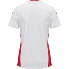 hummel Sport Shirt hmlAUTHENTIC Poly Jersey (lightweight jersey fabric) Short Sleeve white/red Women