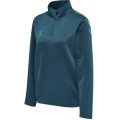 hummel Sport Long Sleeve Shirt hmlCORE XK Half-Zip Sweat (Polyester Sweat Fabric) coral blue Women