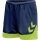 hummel Sports Shorts hmlLEAD Poly Shorts (Mesh Fabric, without Side Pockets) Short Denim Blue Women