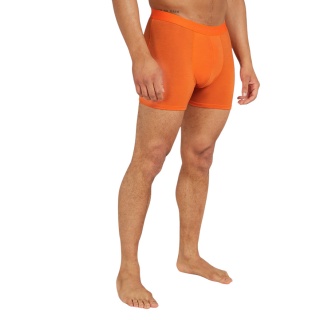 Icebreaker Anatomica Boxershorts (Merino Wool) Underwear Blaze Orange Men's