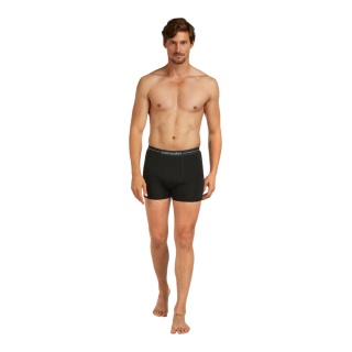 Icebreaker Underwear Boxer Shorts 150 Anatomica (Merino Wool) black Men's - 2 pieces