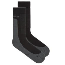 Icebreaker Wandersocke Crew Hike+ Medium (Merino wool, durable, lightweight) black/obsidian men's