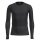Icebreaker Underwear Long Sleeve Shirt 260 Zoneknit Seamless Crewe (Wool Blend, Fitted) Black Men