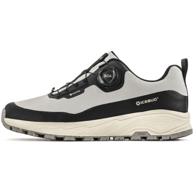 Icebug Trail Running Shoes Haze M BOA Lacing System RB9X GTX (waterproof) clay/light grey men's