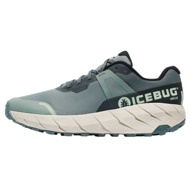 Icebug Trail Running Shoes Arcus RB9X green/stone grey ladies