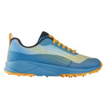 Icebug Winter Trail Running Shoes NewRun BUGrip - with 17 dynamic carbide spikes - blue/orange men's