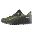 Icebug Winter Trail Running Shoes NewRun BUGrip GTX (BOA® Fit System, waterproof, with spikes) black/poison men's