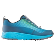 Icebug Winter Trail Running Shoes NewRun BUGrip GTX (BOA® Fit System, waterproof, with spikes) aquablue/mistblue ladies