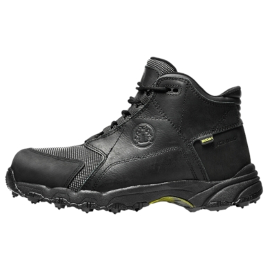 Icebug Work Shoes Vidar Pro BUGrip® (waterproof, with spikes, wide) black men's