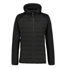 Icepeak Arzberg Hybrid Jacket with Hood (4-Way Stretch) Black Men's