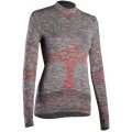 Iron-IC Long Sleeve Performance Shirt (lightweight and breathable) Underwear grey melange Women