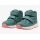 Jack Wolfskin Hiking Shoes Woodland 2 Texapore Mid VC (Velcro Closure, Waterproof) jade green Kids