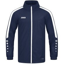 JAKO All-Weather Jacket Power (100% Polyester, wind and water-repellent material) navy blue Kids
