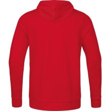 JAKO Leisure Hooded Jacket Base (70% Cotton) Red Kids