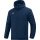 JAKO Hybrid Stadium Jacket Team (water-repellent, thermal insulation) with hood navy blue Men