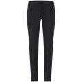 JAKO Jogging Pants Pro Casual (elastic material, side pocket with zipper) long black Women
