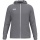 JAKO Hooded Jacket One (inner side made of micro-fleece,) grey ladies