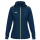 JAKO Hooded Jacket One (Inner side made of micro-fleece), navy blue ladies