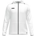 JAKO Hooded Jacket One (Inner side made of micro-fleece, 100% recycled polyester) white men's