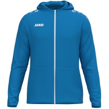 JAKO Hooded Jacket One (Inner side made of micro-fleece, 100% recycled polyester) blue men's
