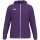 JAKO Hooded Jacket One (Inner side made of micro-fleece, 100% recycled polyester) violet Men's