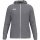 JAKO Hooded Jacket One (Inner side made of micro-fleece, 100% recycled polyester) grey men's